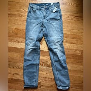 Old Navy Power slim straight jeans light wash